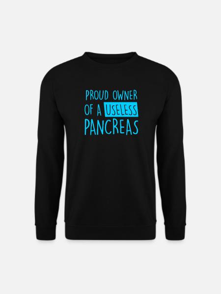 Diabetes-T-Shirts - Unisex Pullover - Schwarz