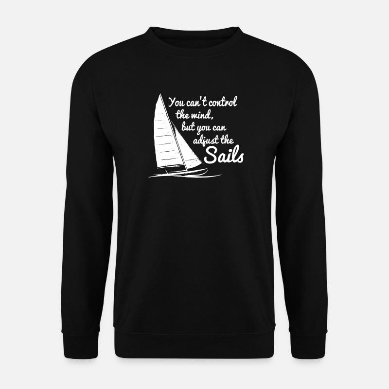 Segeln-T-Shirts - Unisex Pullover - Schwarz