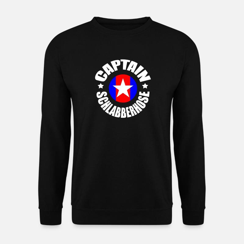 CAPTAIN SCHLABBERHOSE Geschenk - Unisex Pullover - Schwarz