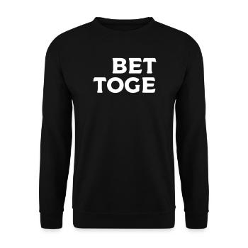 Better Together No1 look de partenaire - Sweat-shirt Unisexe - noir - Devant - Alina (178cm) & Michal (187cm)