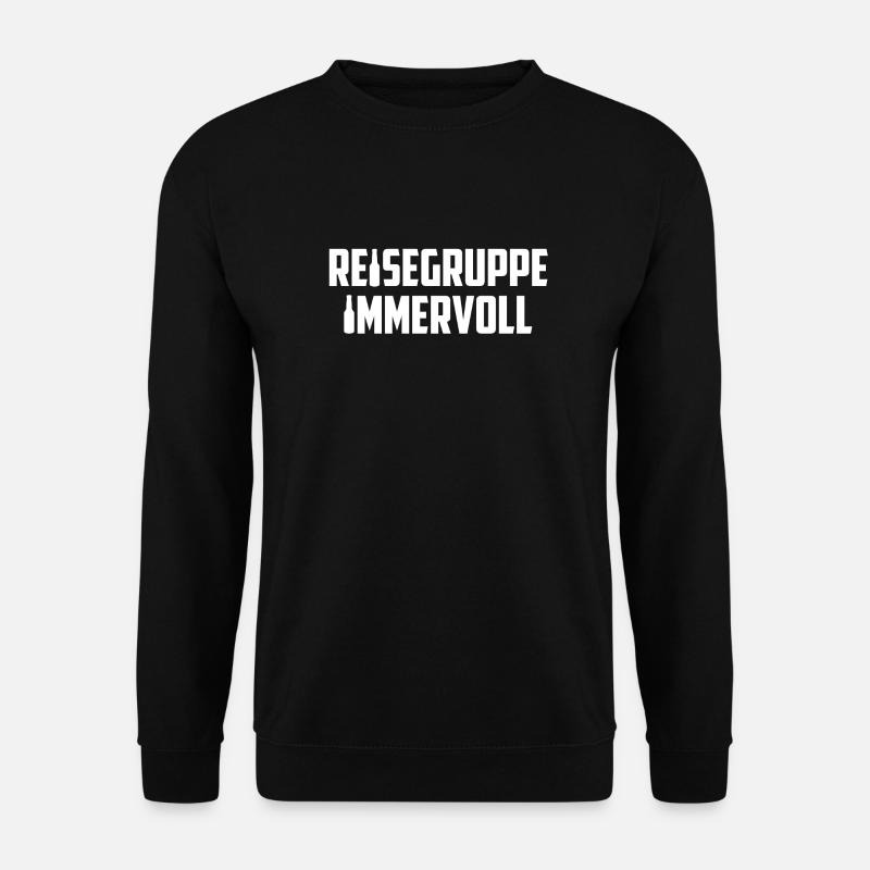 Reisegruppe immervoll - Unisex Pullover - Schwarz