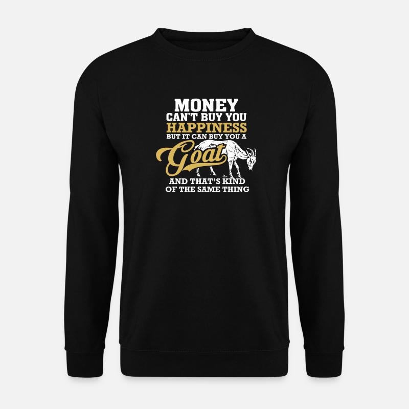 Ziegen-Liebhaber-Shirt - Unisex Pullover - Schwarz