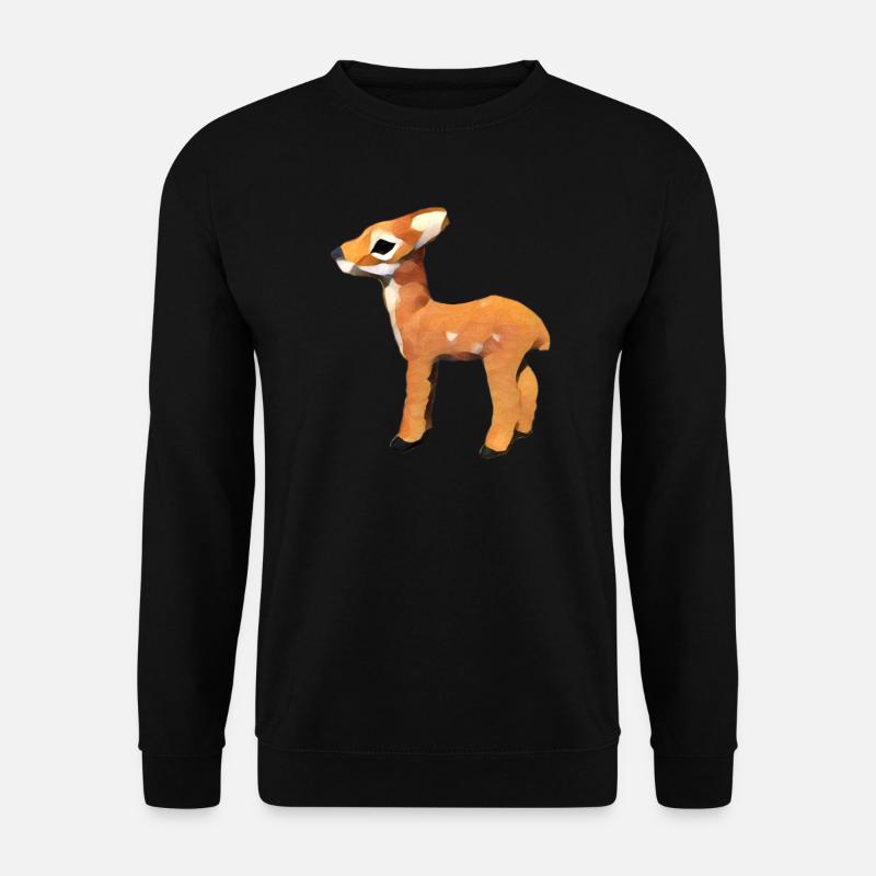 Fawn design - Unisex Sweatshirt - black