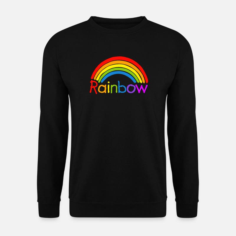 Rainbow rainbow LGBT - Unisex Sweatshirt - black