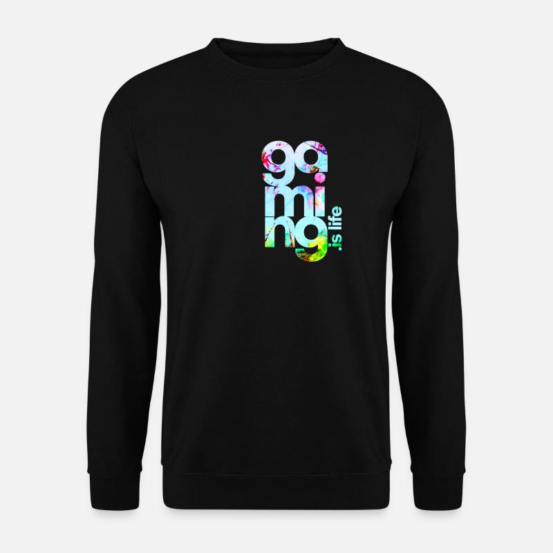 Gamer - Unisex Pullover - Schwarz