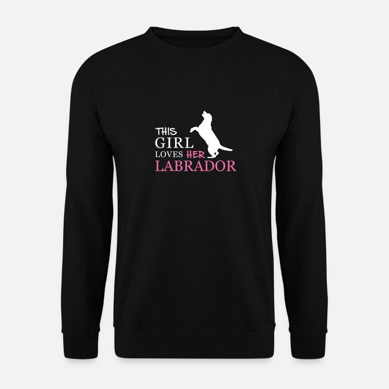 Labrador - Unisex Sweatshirt - black