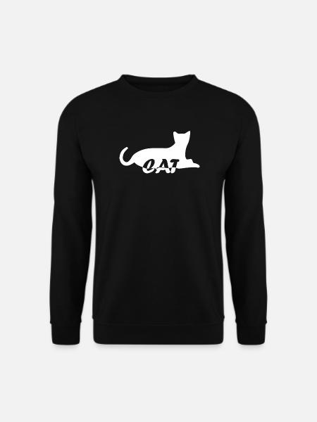 chat chat chat chat chat chatte minette chatte chatte minette - Sweat-shirt Unisexe - noir