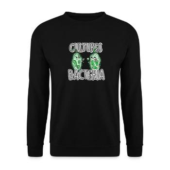 science - Unisex Sweatshirt - black - Front - Alina (178cm) & Michal (187cm)