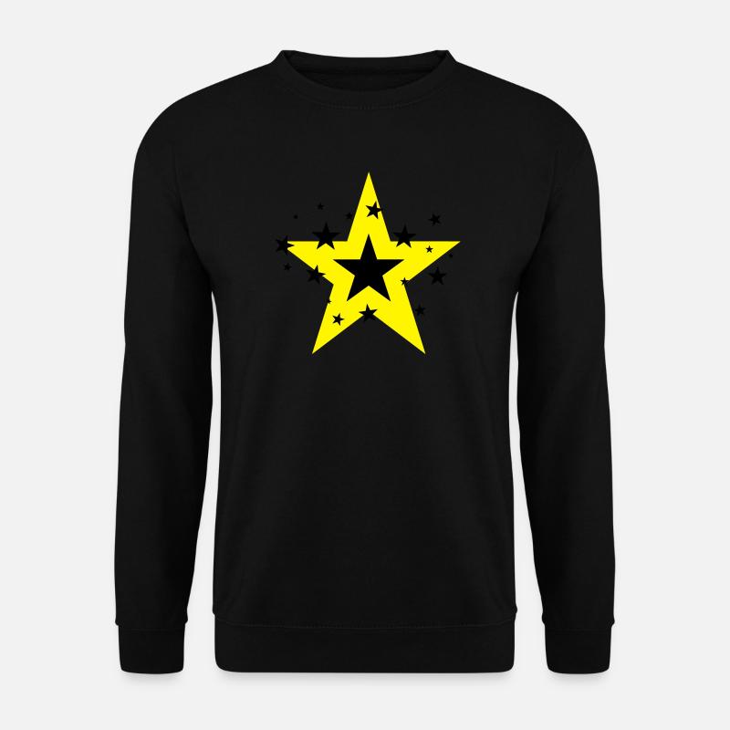 Sterne - Unisex Pullover - Schwarz
