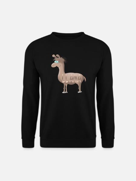 Llama - Unisex Sweatshirt - black