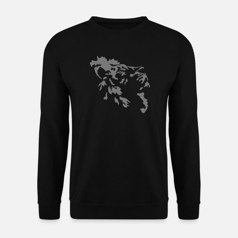 Löwe - Unisex Pullover - Schwarz