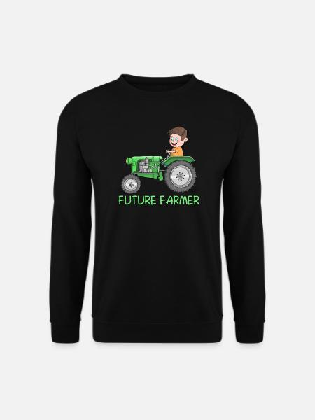 Offspring farmer - farmer - future farmer - Unisex Sweatshirt - black