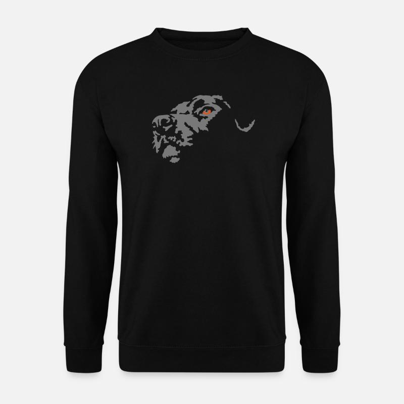Hund - Unisex Pullover - Schwarz