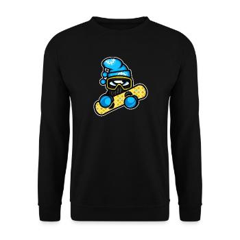 snowboard de sports d'hiver - Sweat-shirt Unisexe - noir - Devant - Alina (178cm) & Michal (187cm)