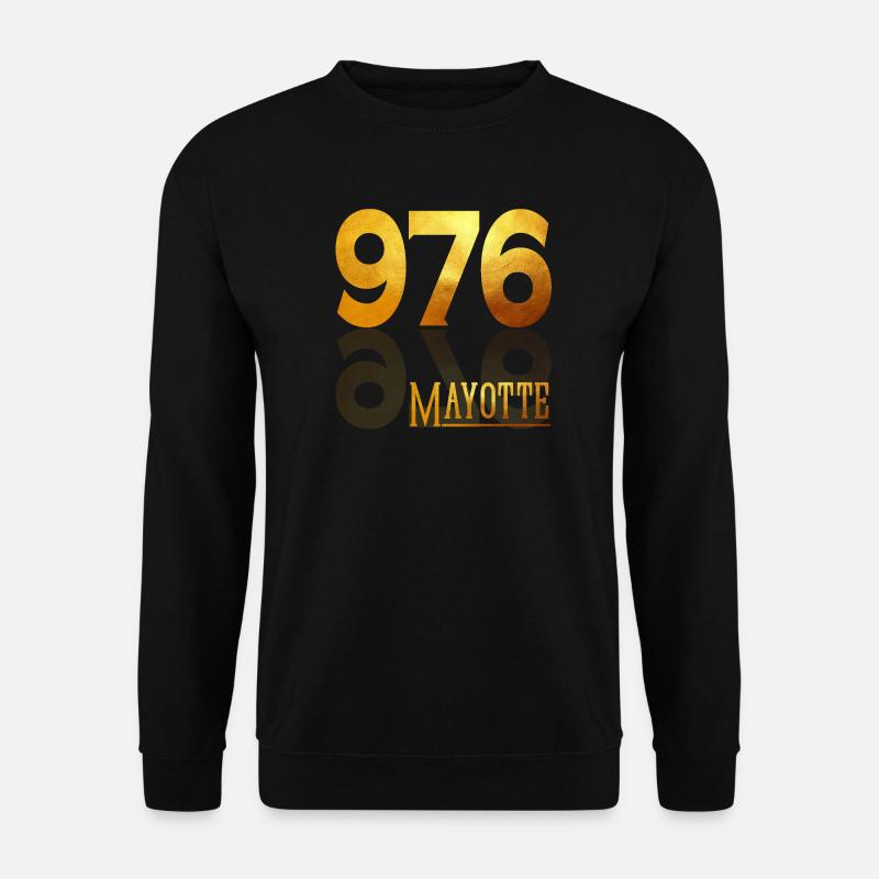 MAYOTTE - Unisex Pullover - Schwarz