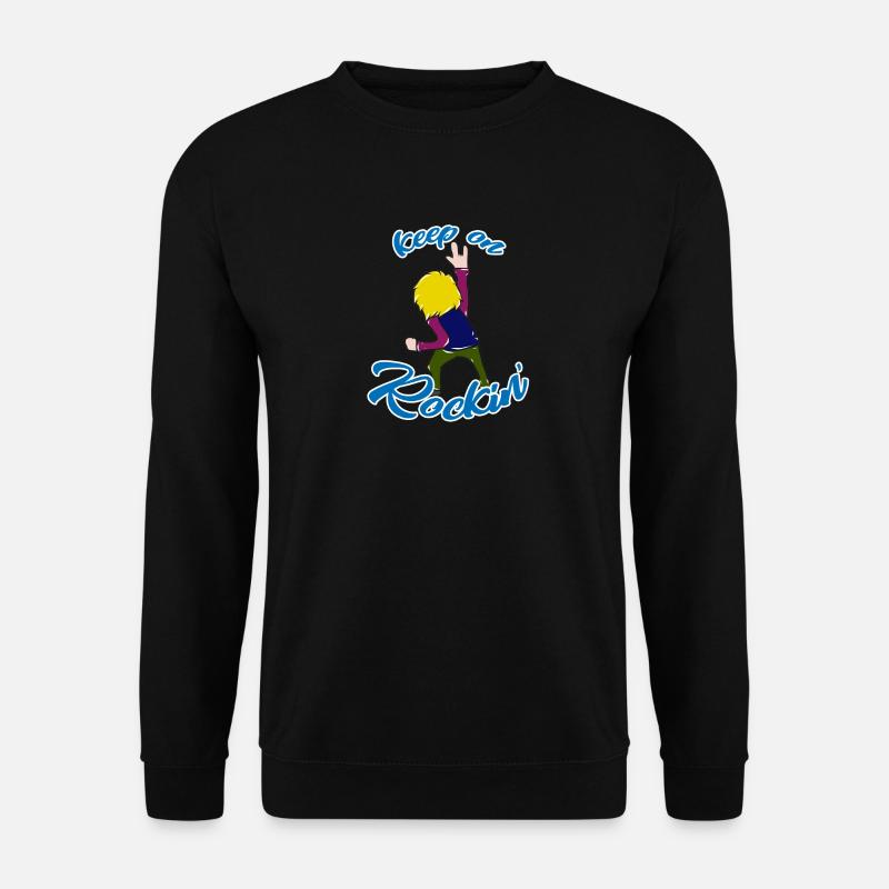 Rock'n'Roll - Unisex Sweatshirt - black