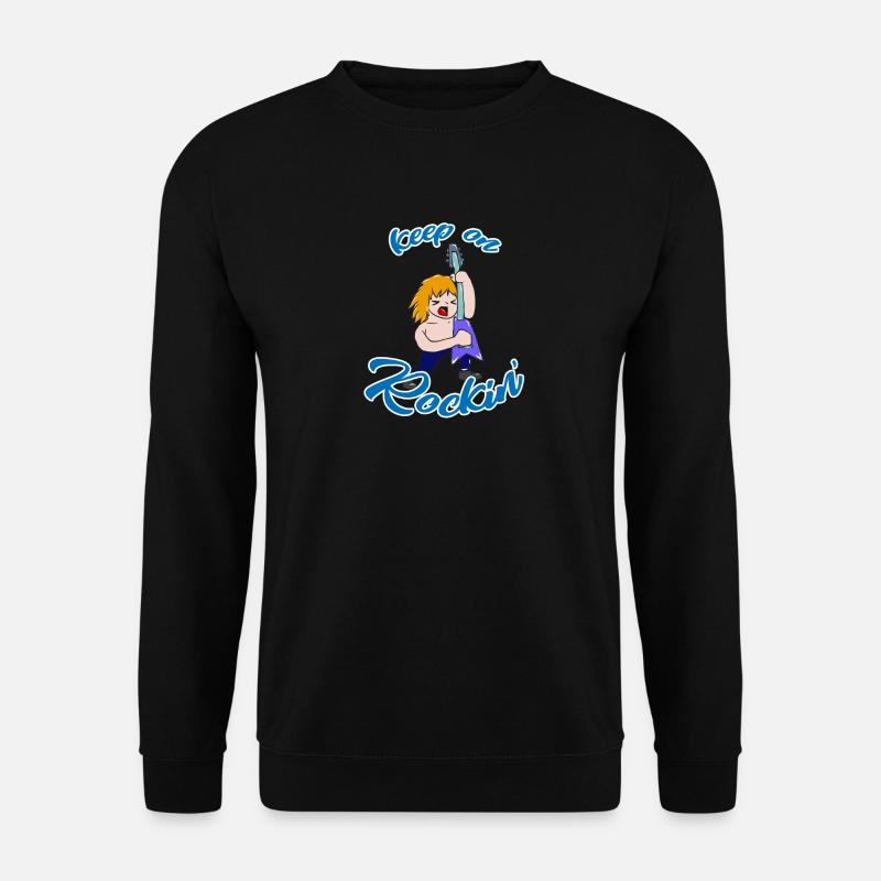 Rock 'n' Roll - Unisex Pullover - Schwarz