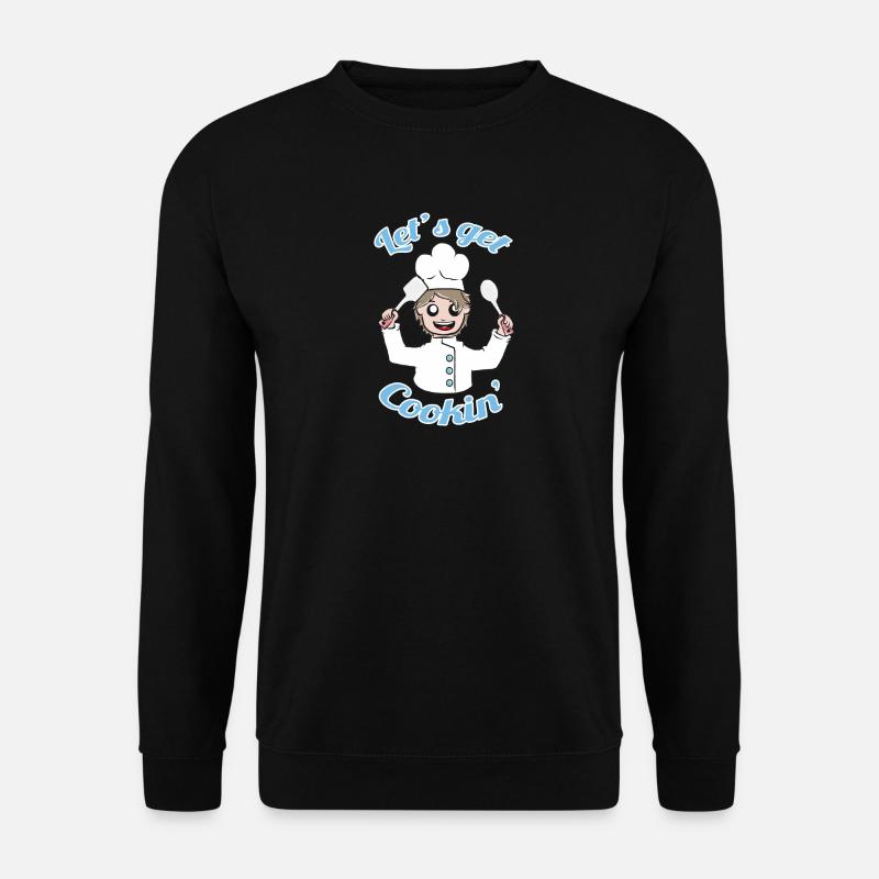 Lass uns kochen! - Unisex Pullover - Schwarz