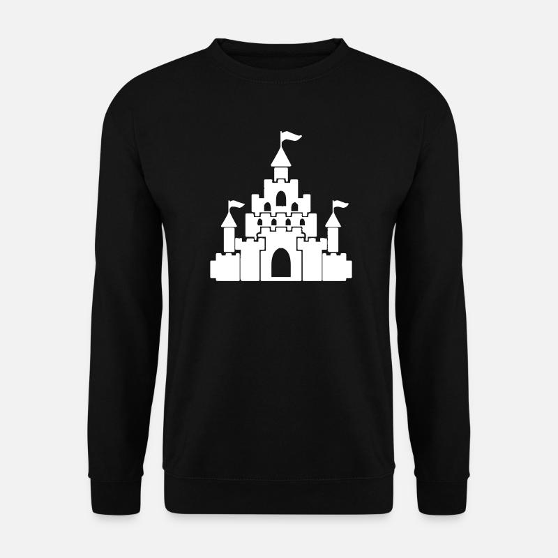Ein prächtiges Schloss - Unisex Pullover - Schwarz