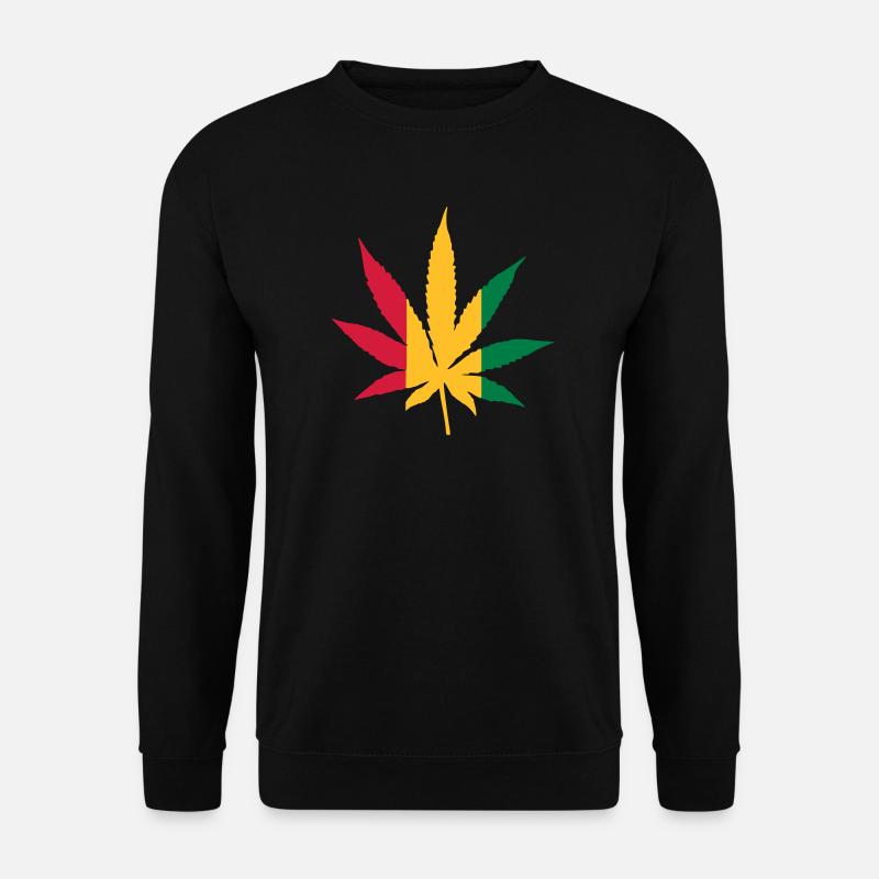 Cannabis Rastafari - Unisex Pullover - Schwarz