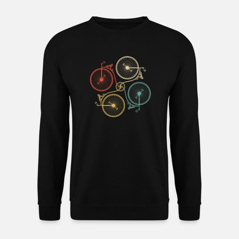 Wheel Mosaic Gradient - Unisex Sweatshirt - black