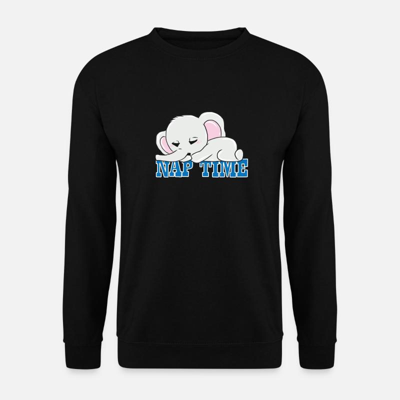 Nickerchen - Unisex Pullover - Schwarz