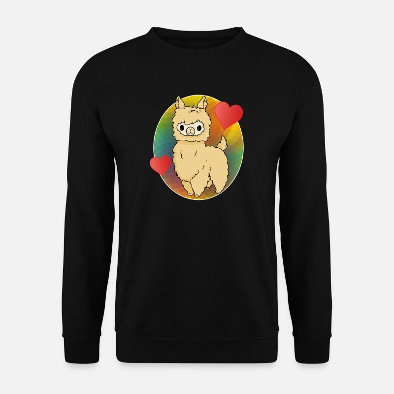 Alpaca - Unisex Sweatshirt - black