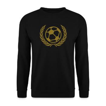 Football - Sweat-shirt Unisexe - noir - Devant - Alina (178cm) & Michal (187cm)