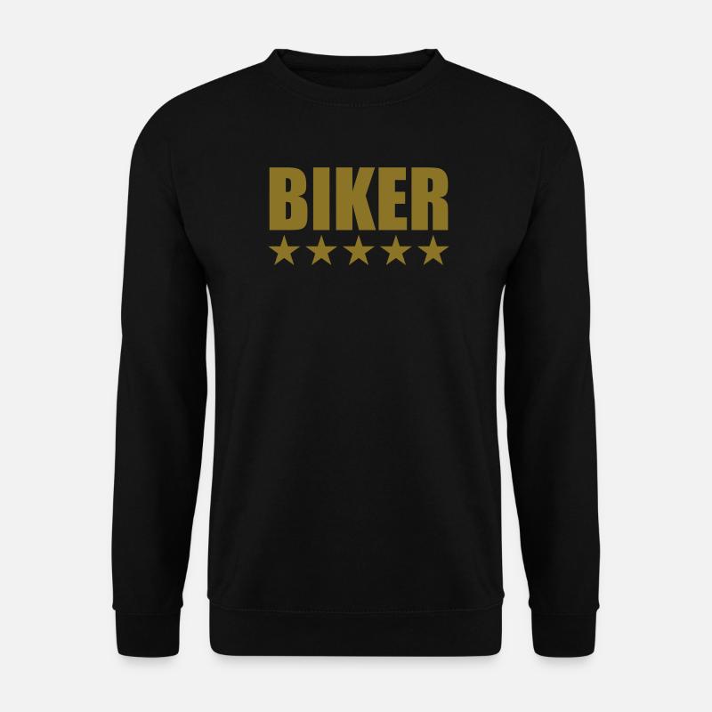 Biker - Unisex Pullover - Schwarz
