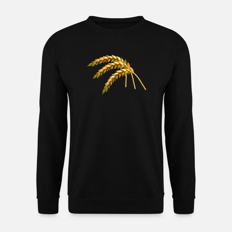 aehren landwirtschaft getreide - Unisex Pullover - Schwarz