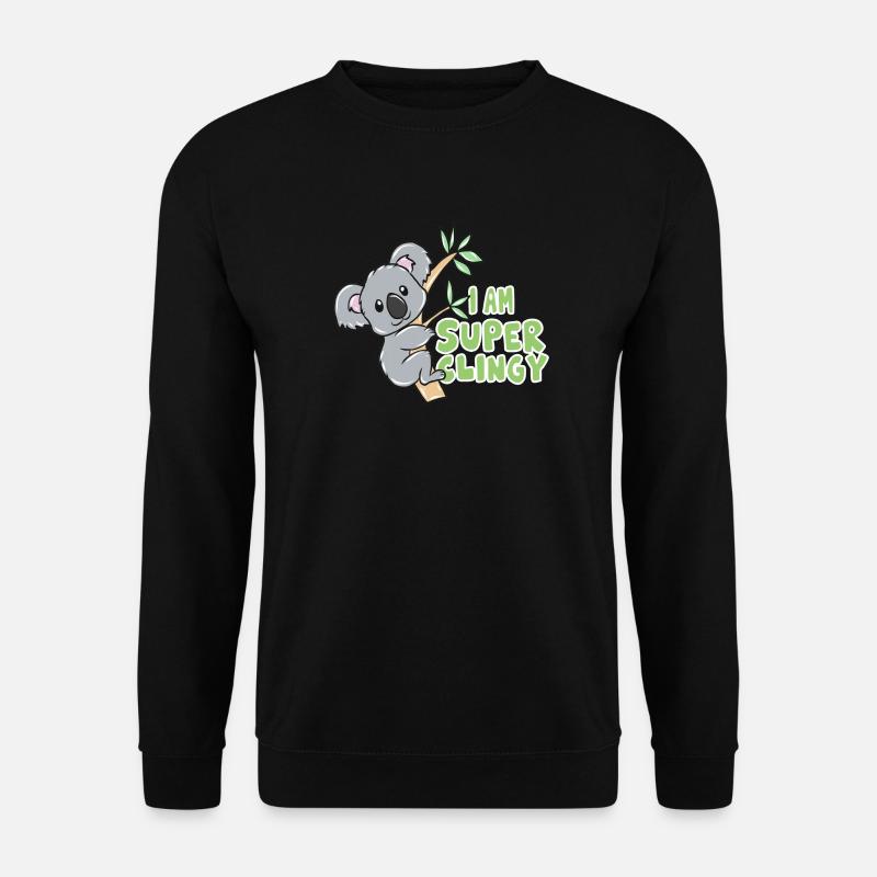 Koala - Unisex Pullover - Schwarz