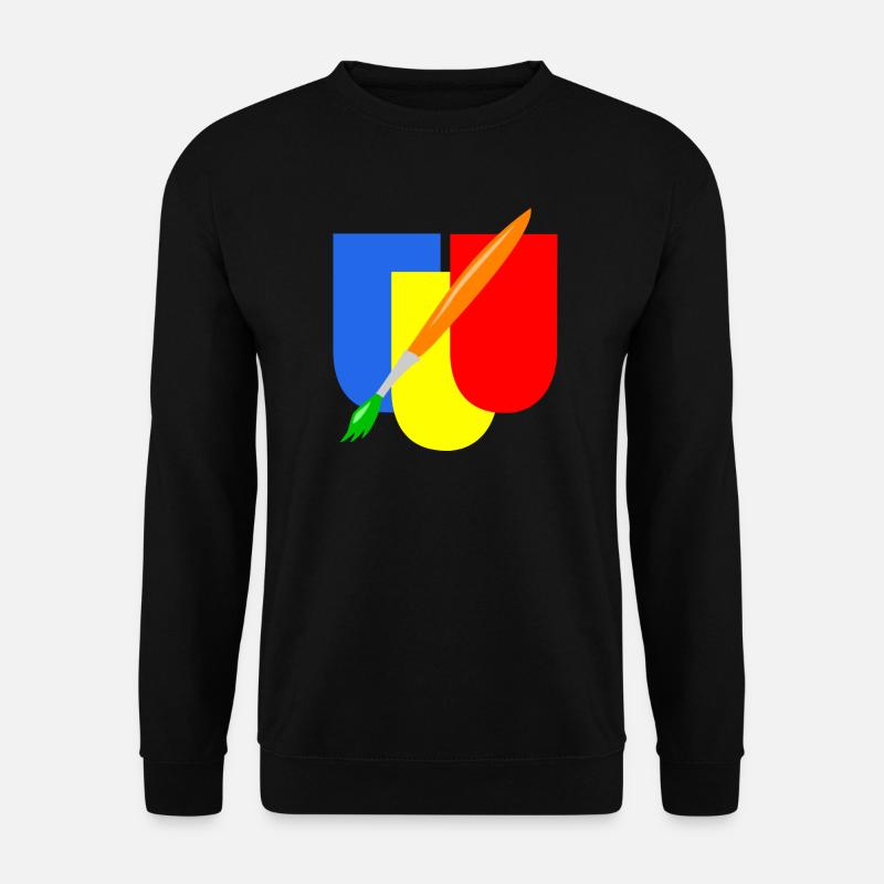 maler wappen handwerk - Unisex Pullover - Schwarz