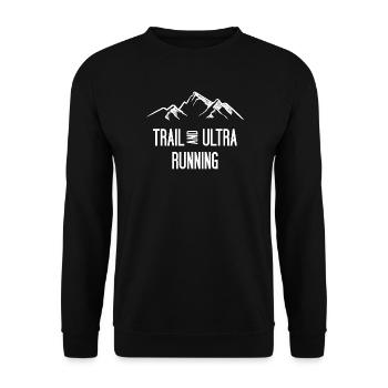 Trail et Ultra Running - Sweat-shirt Unisexe - noir - Devant - Alina (178cm) & Michal (187cm)