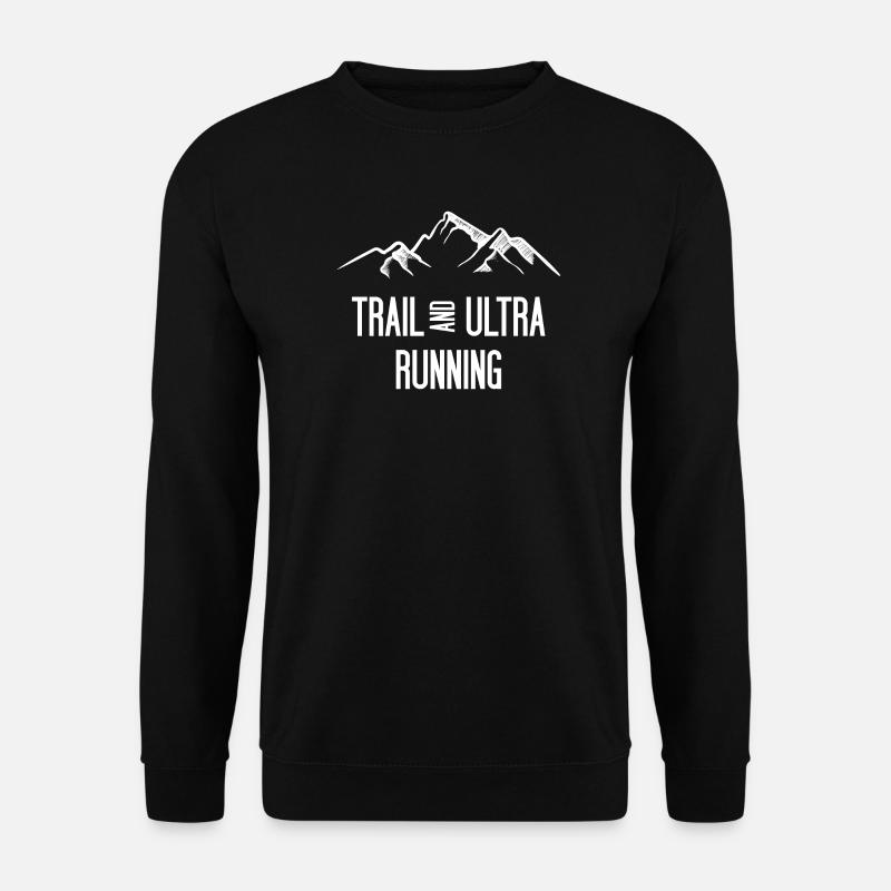 Trail und Ultra Running - Unisex Pullover - Schwarz