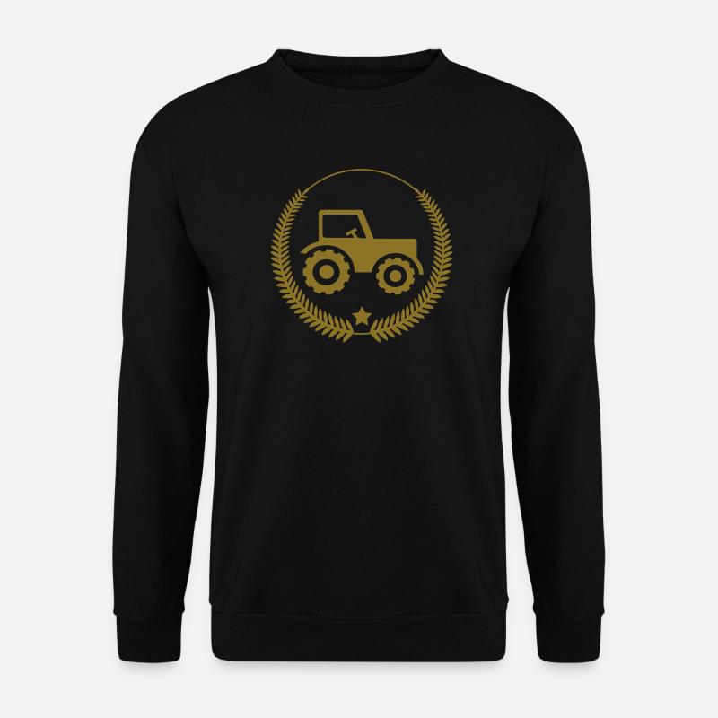 Farming / Landwirtschaft / Agriculture - Unisex Pullover - Schwarz