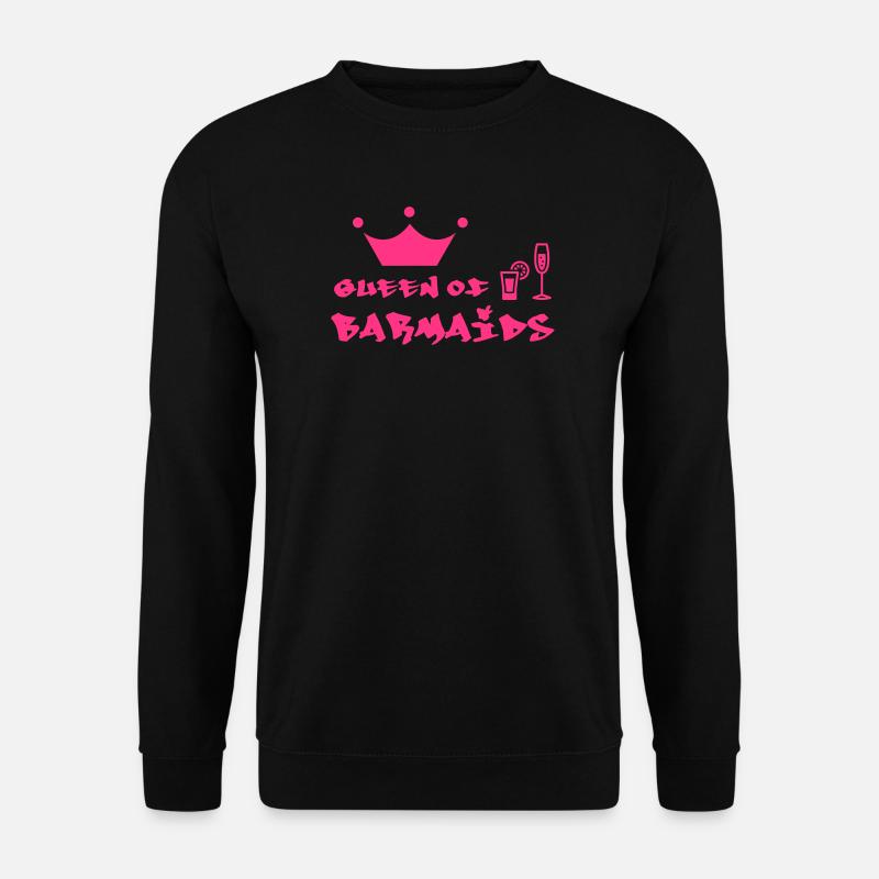 Queen of Barmaids - Unisex Pullover - Schwarz
