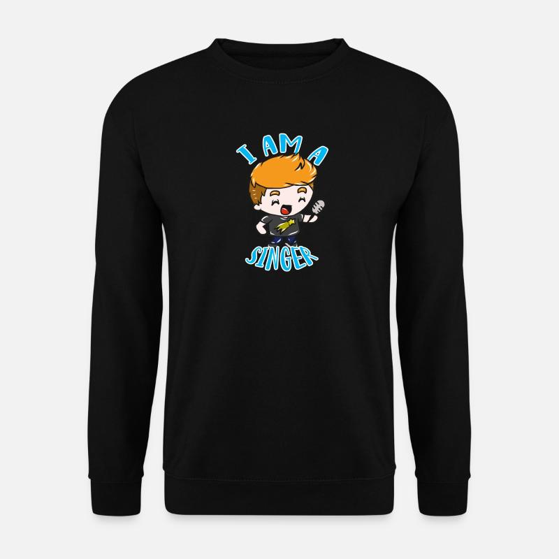 Sänger - Unisex Pullover - Schwarz