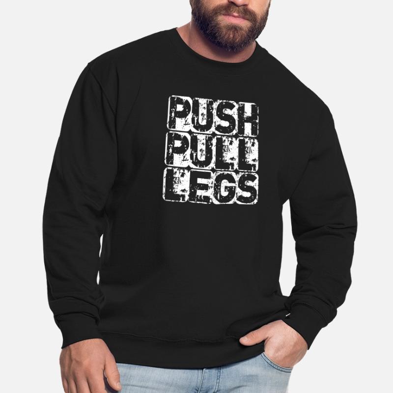 PUSH PULL LEGS Sweat-shirt Unisexe