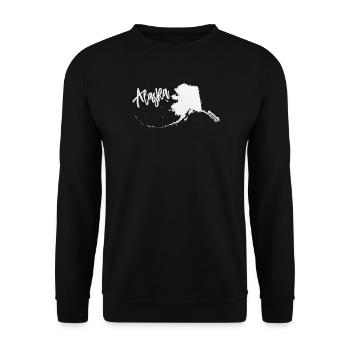 Alaska - Unisex Pullover - Schwarz - Vorne - Alina (178cm) & Michal (187cm)