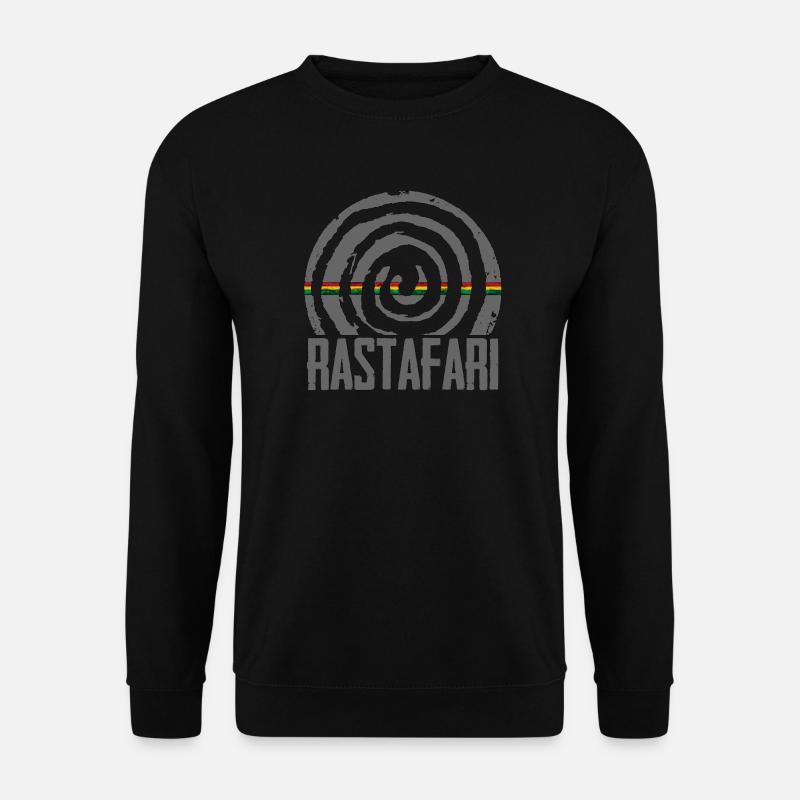 Reggae Rastafari - Unisex Pullover - Schwarz