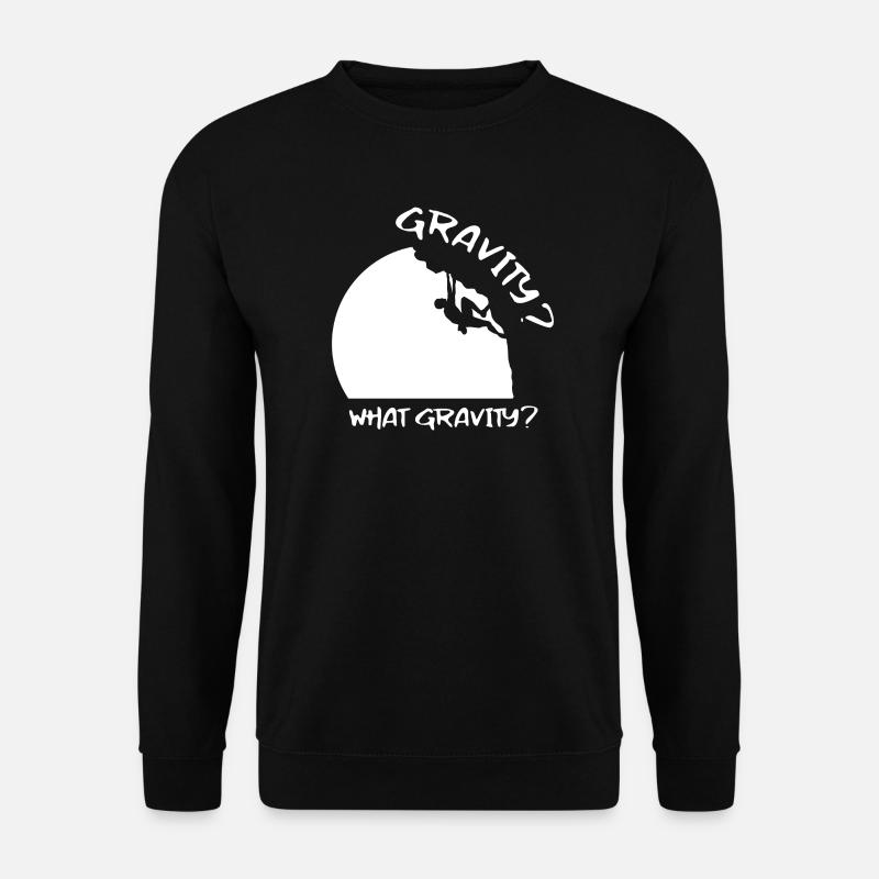 Escalade escalade escalade rocher escalade dire - Sweat-shirt Unisexe - noir