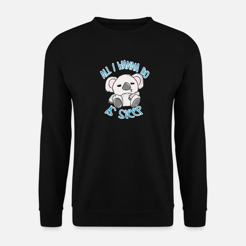 Koala - Unisex Pullover - Schwarz