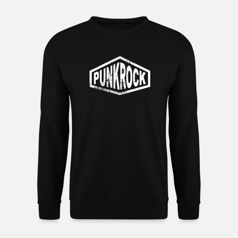 punkrock - Unisex Pullover - Schwarz