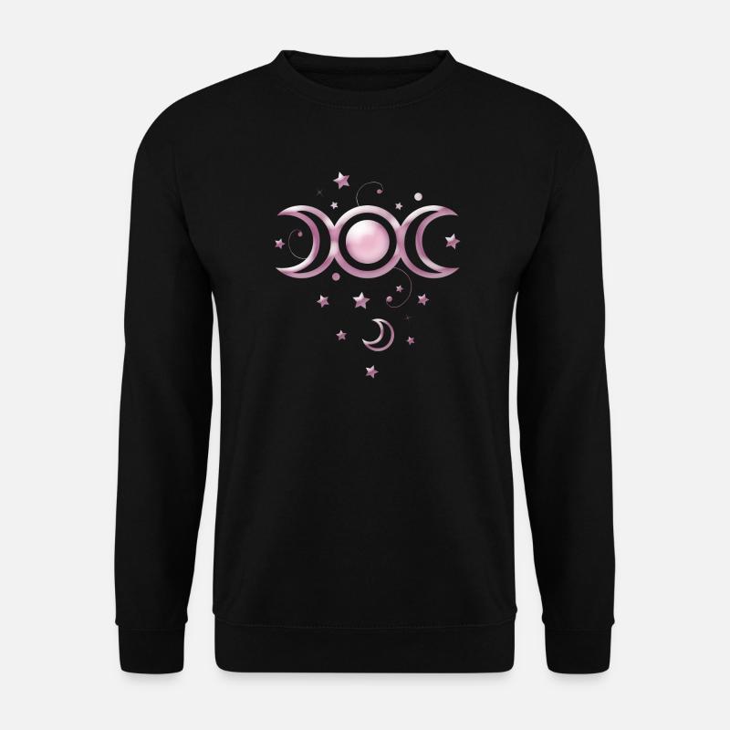 Moon Phases Wicca - Unisex Sweatshirt - black