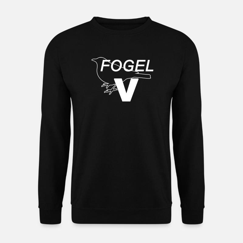 Fogel V - Unisex Pullover - Schwarz