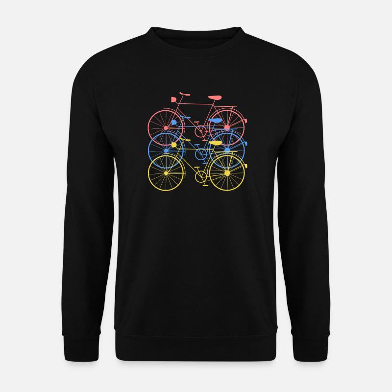 Fahrrad Rad - Unisex Pullover - Schwarz
