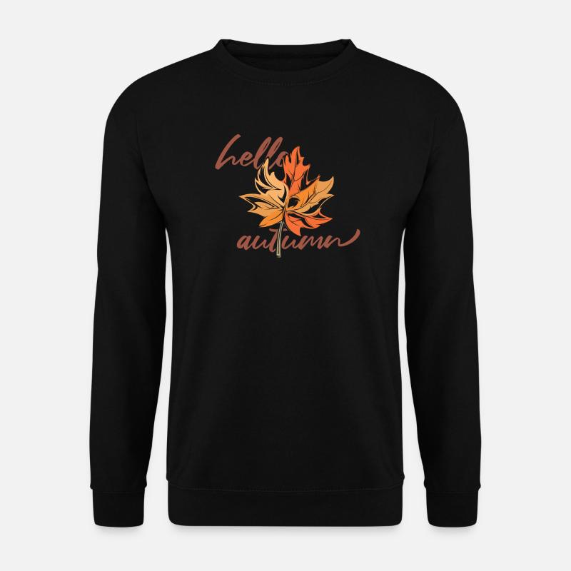 Maple leaf Mapleleaf Automne Automne - Sweat-shirt Unisexe - noir