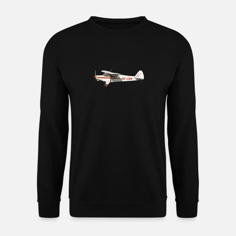Flugzeug - Unisex Pullover - Schwarz