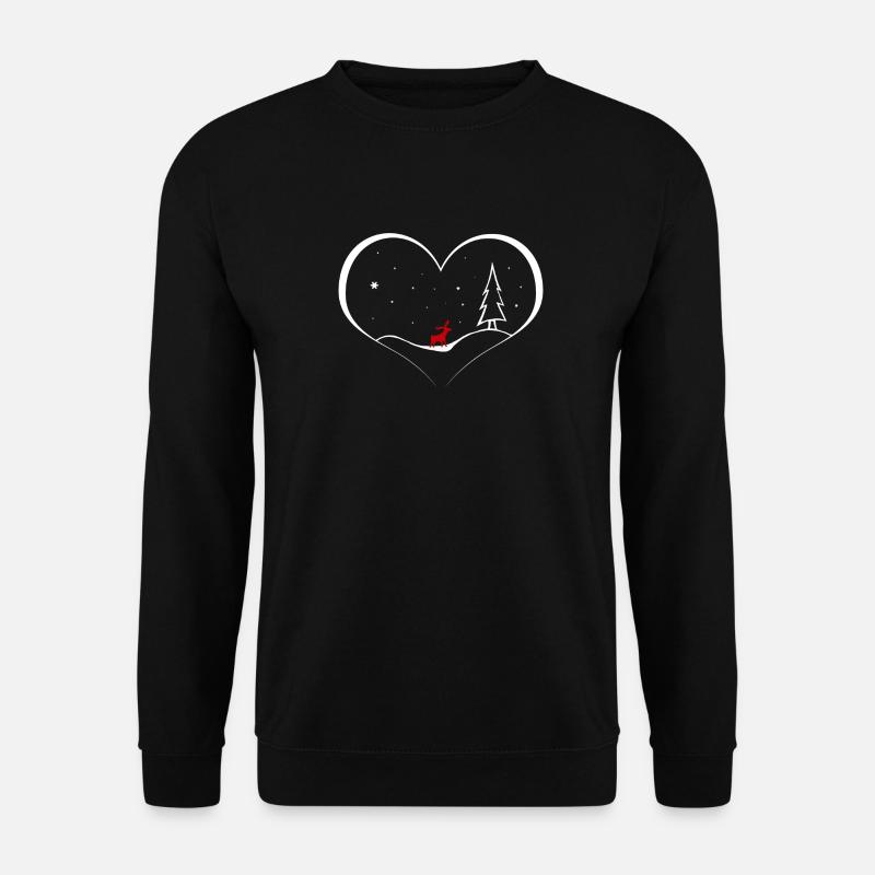 Weihnachten - Unisex Pullover - Schwarz