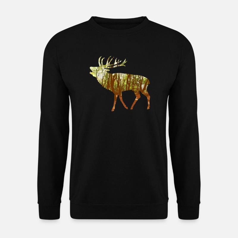deer - Unisex Sweatshirt - black
